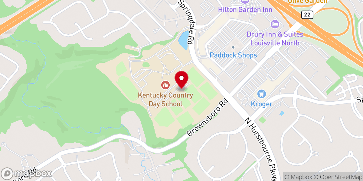 Map showing location of Gracepointe Community Church Inc