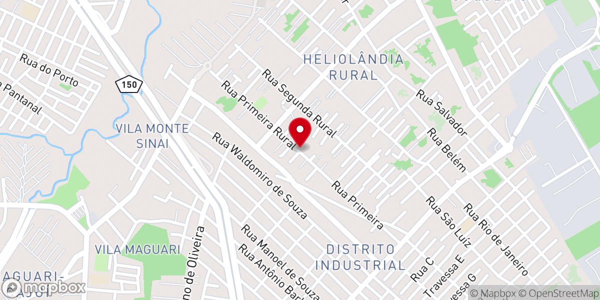 Map showing location of Igreja Pentecostal Assembleia de Deus Jerusalém • Ananindeua