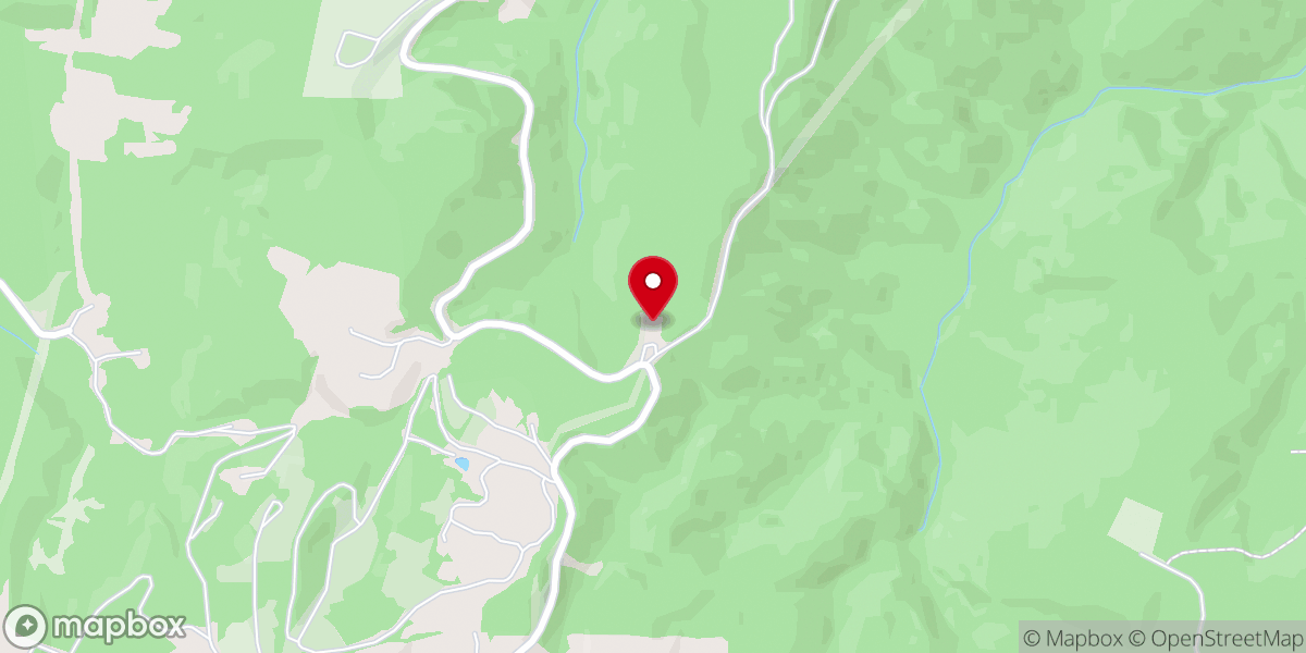Map showing location of Long Ridge Missionary Baptist Church