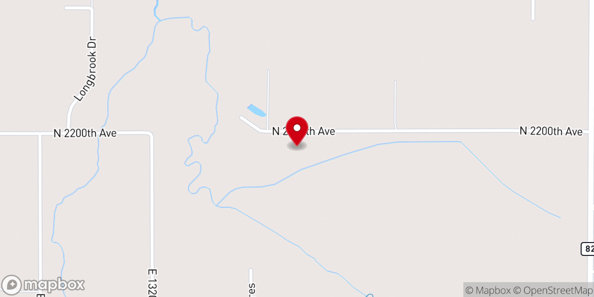 Map showing location of Walk on Water Ministries NFP