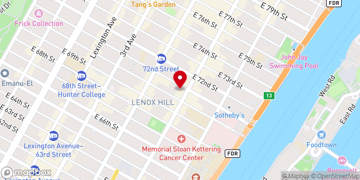 Map showing location of Christ the Savior Orthodox Church