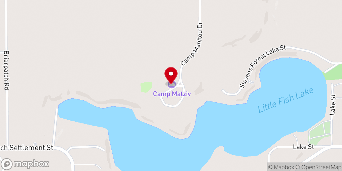 Map showing location of MMW Retreat