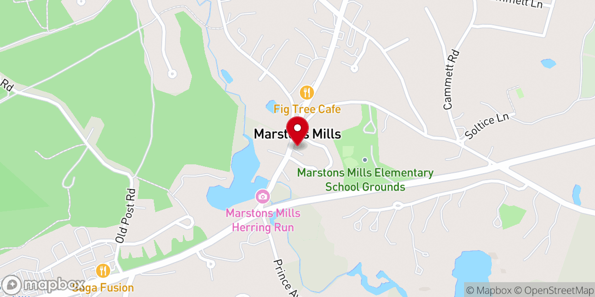 Map showing location of Bella Viva Massage Therapy Cape Cod