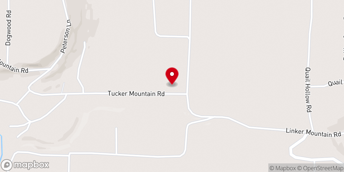 Map showing location of Xtreme Paintball & Laser Tag