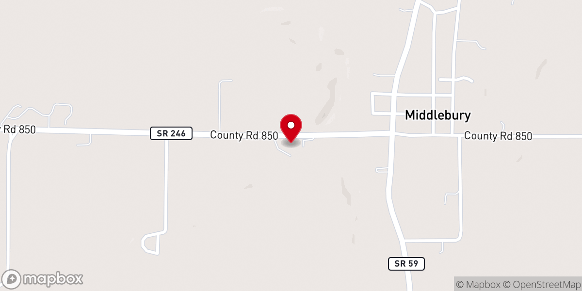 Map showing location of Faith Southern Baptist Church