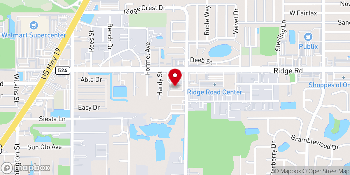 Map showing location of DTM Church (Daily Transformation Ministries)