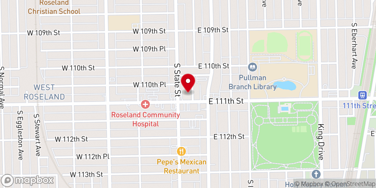Map showing location of Disciples for Christ World Outreach Ministries Inc