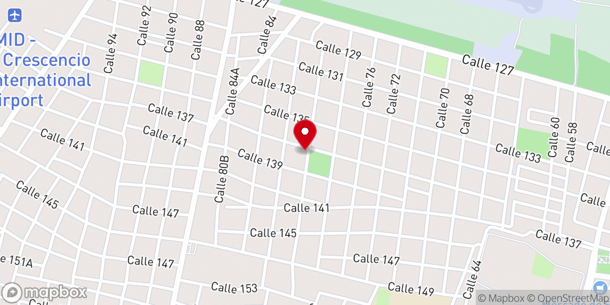 Map showing location of IGLESIA EVANGÉLICA PENTECOSTES RIOS DE AGUA VIVA