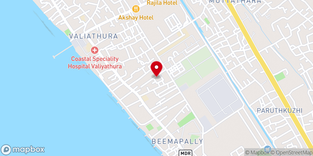 Map showing location of IPC Bethel Church