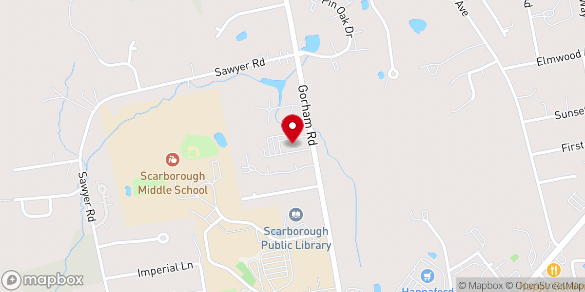 Map showing location of The Rock Church