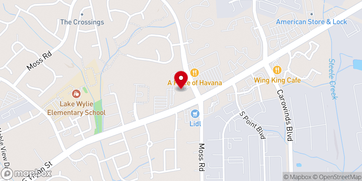 Map showing location of Episcopal Church of the Good Shepherd