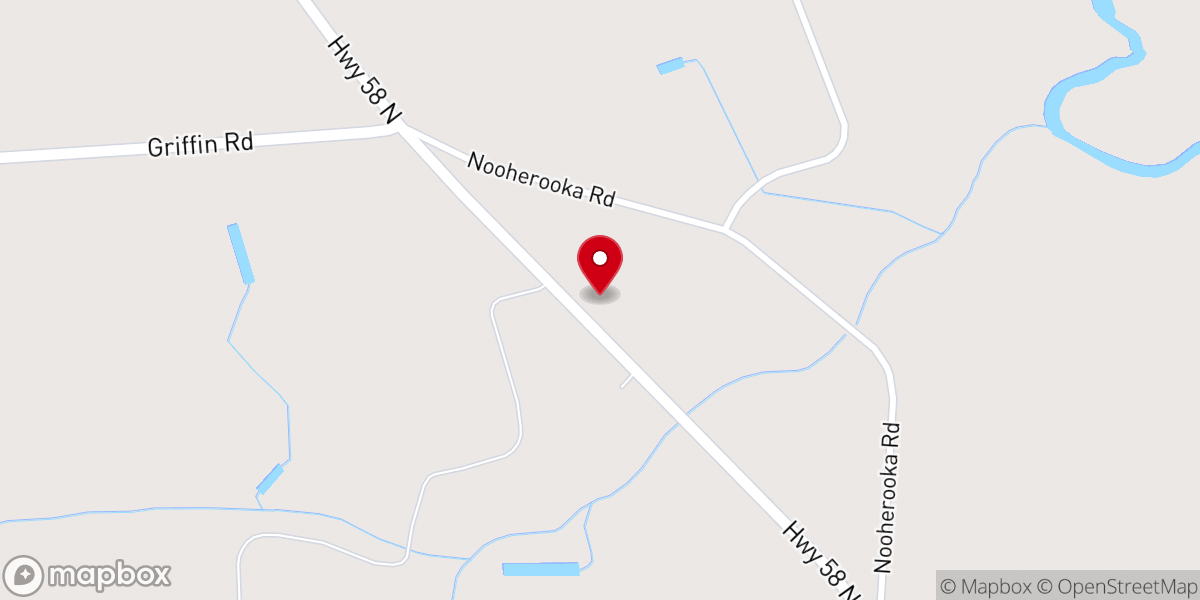 Map showing location of Best Chapel FWB Church