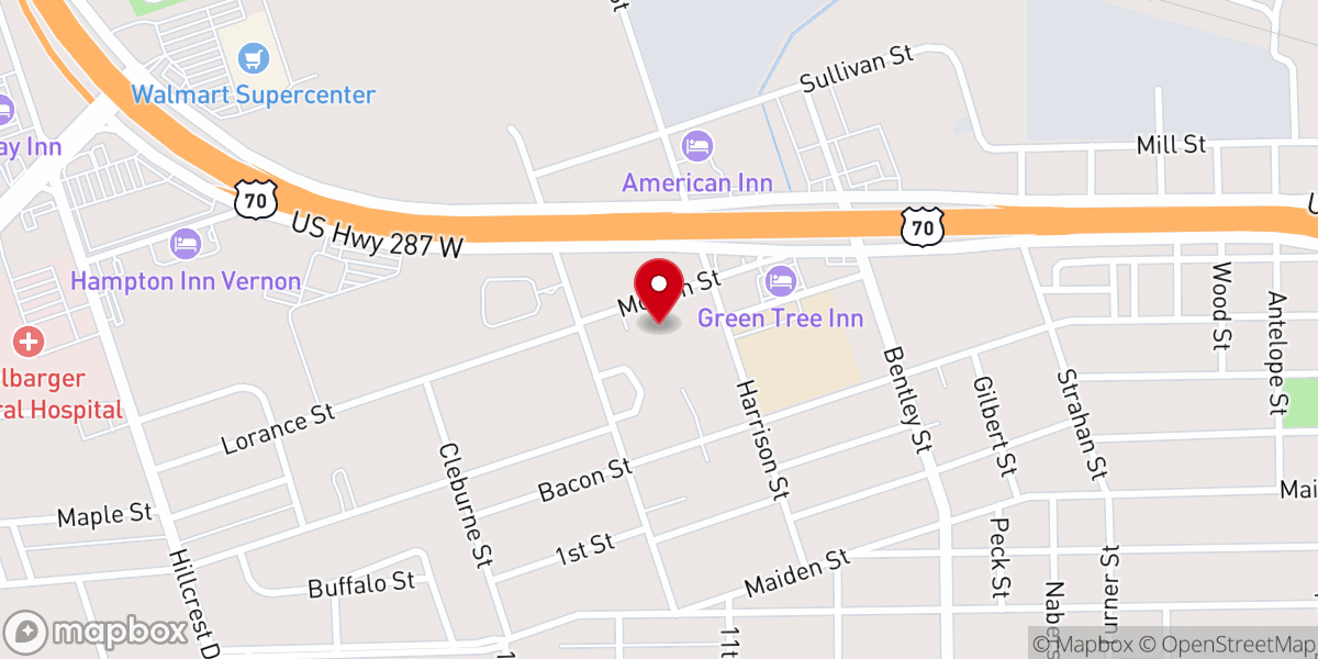 Map showing location of Iglesia Adventista del Séptimo Día