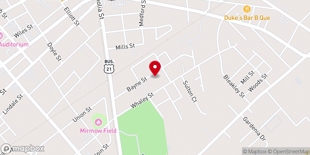 Map showing location of The United Refuge Church
