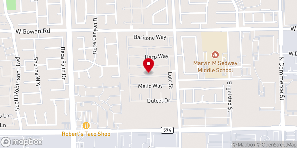 Map showing location of Antioch Christian Fellowship Church