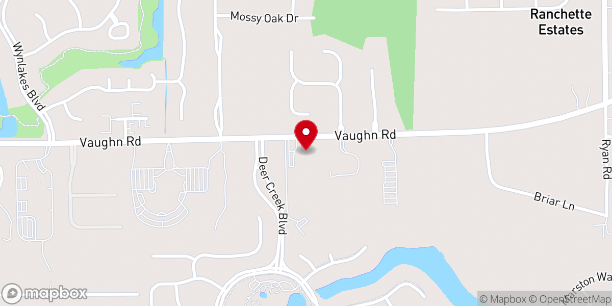 Map showing location of Immanuel Presbyterian Church