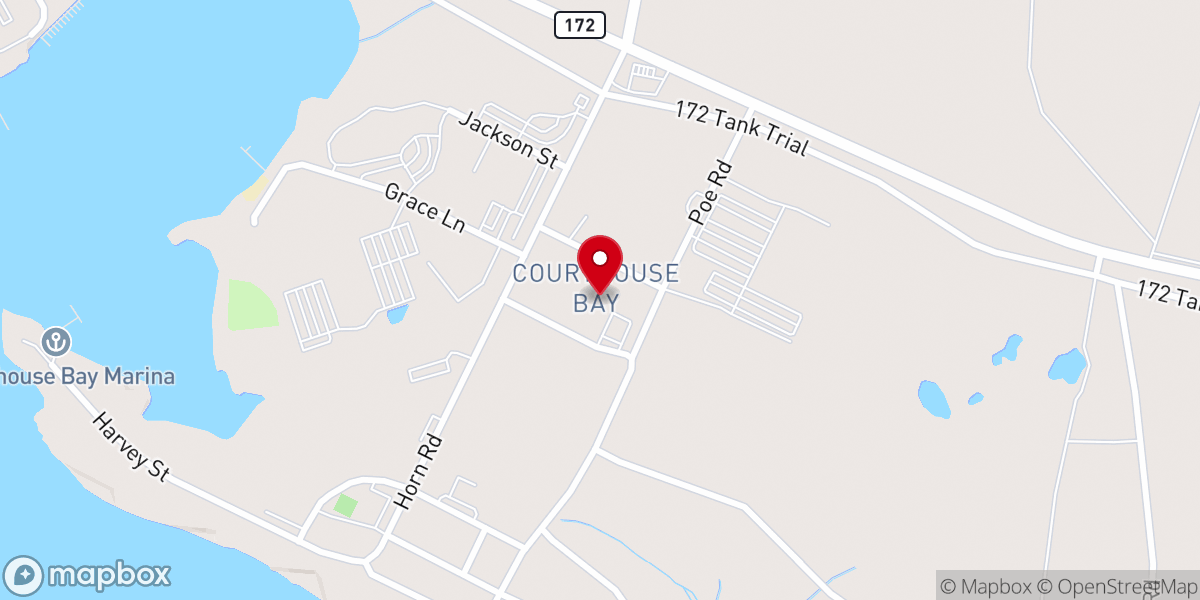 Map showing location of Holy spirit catholic church