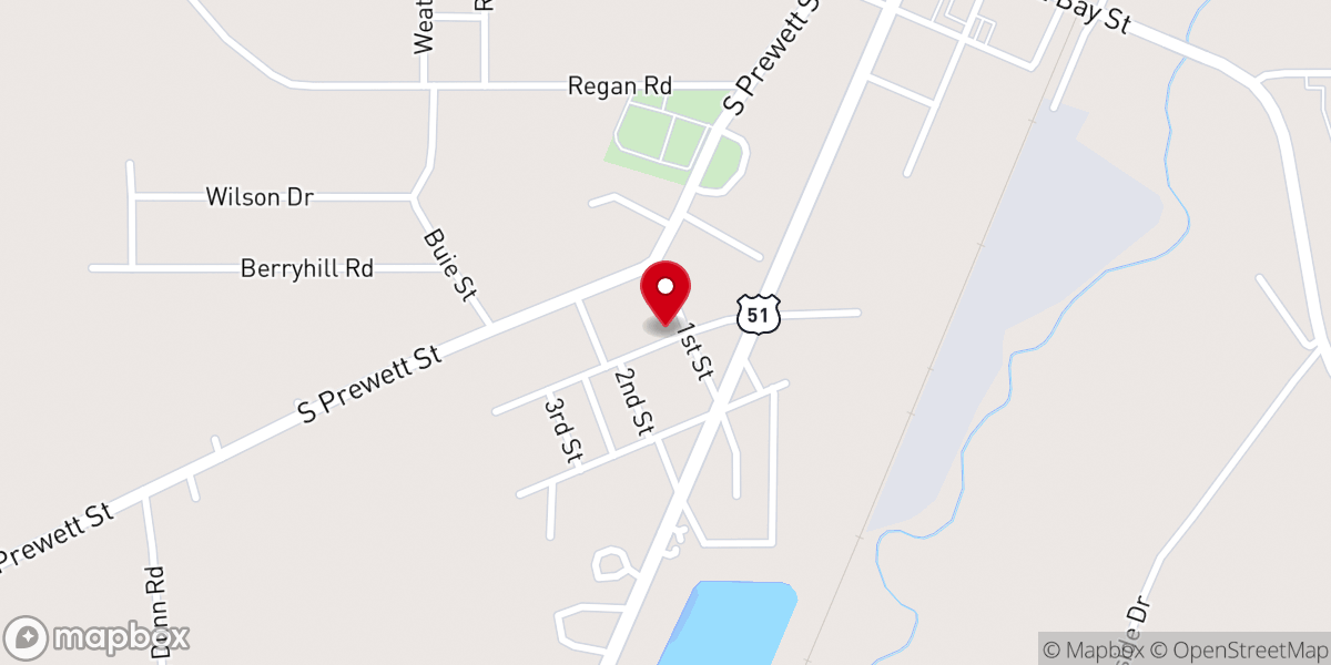 Map showing location of Church of Our Redeemer