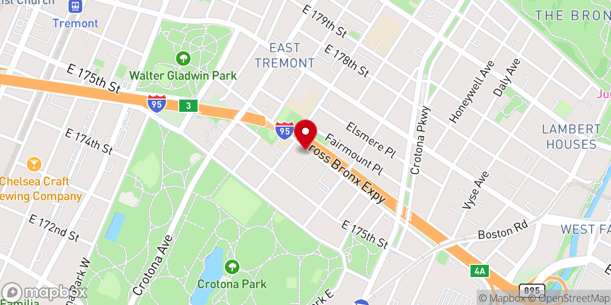 Map showing location of VIP Community Services