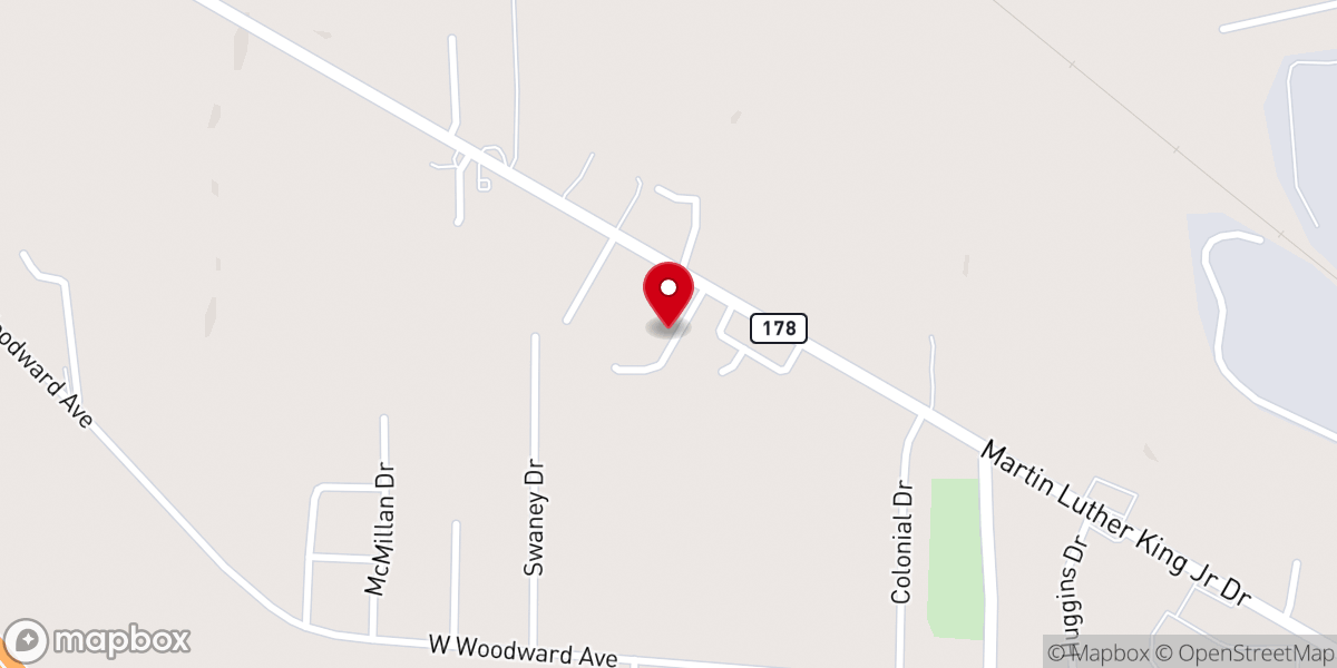 Map showing location of Church Court East & West