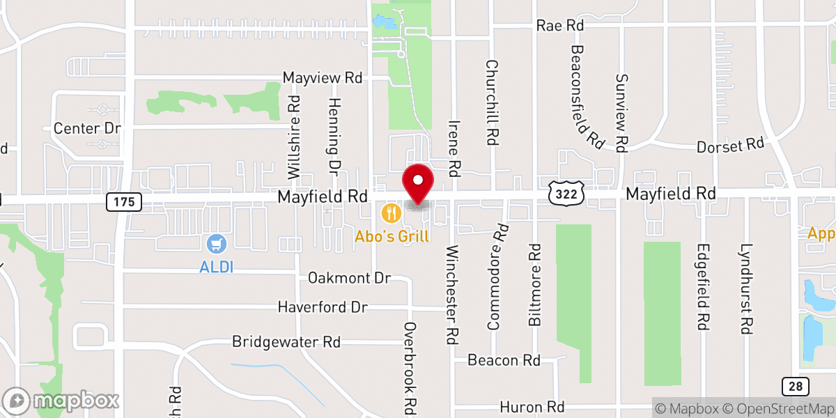 Map showing location of Legacy Fellowship Church