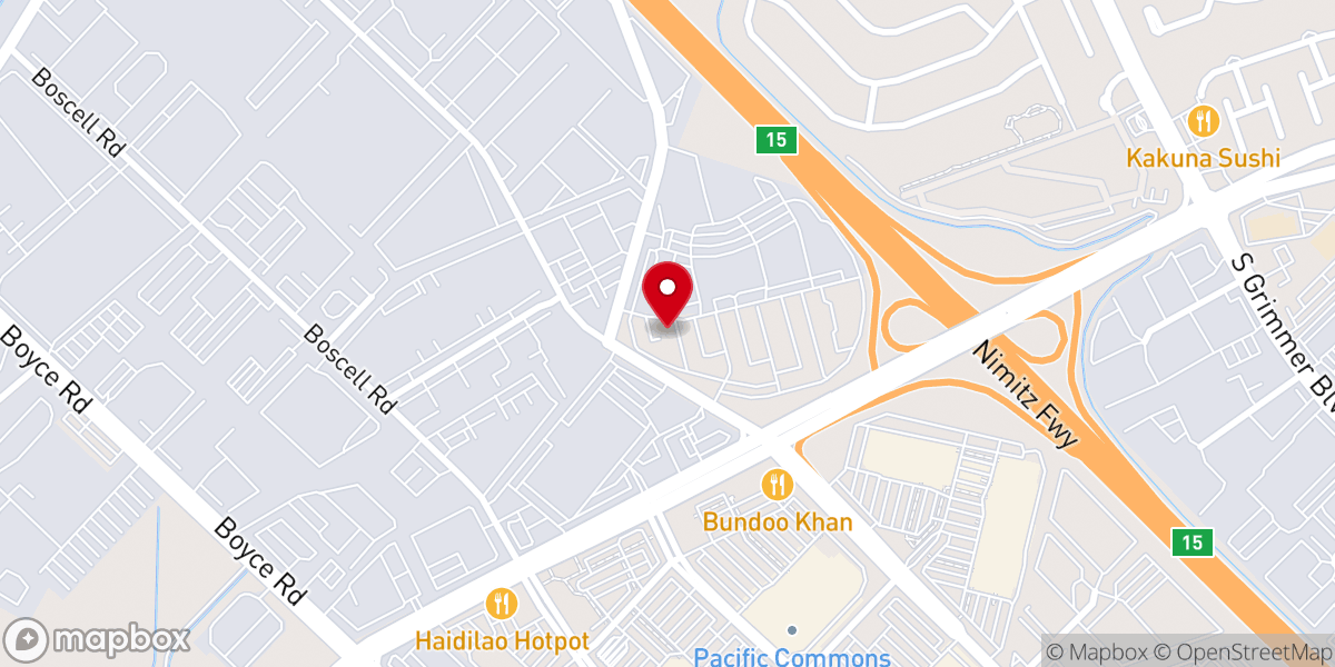 Map showing location of RCCG Lighthouse Church