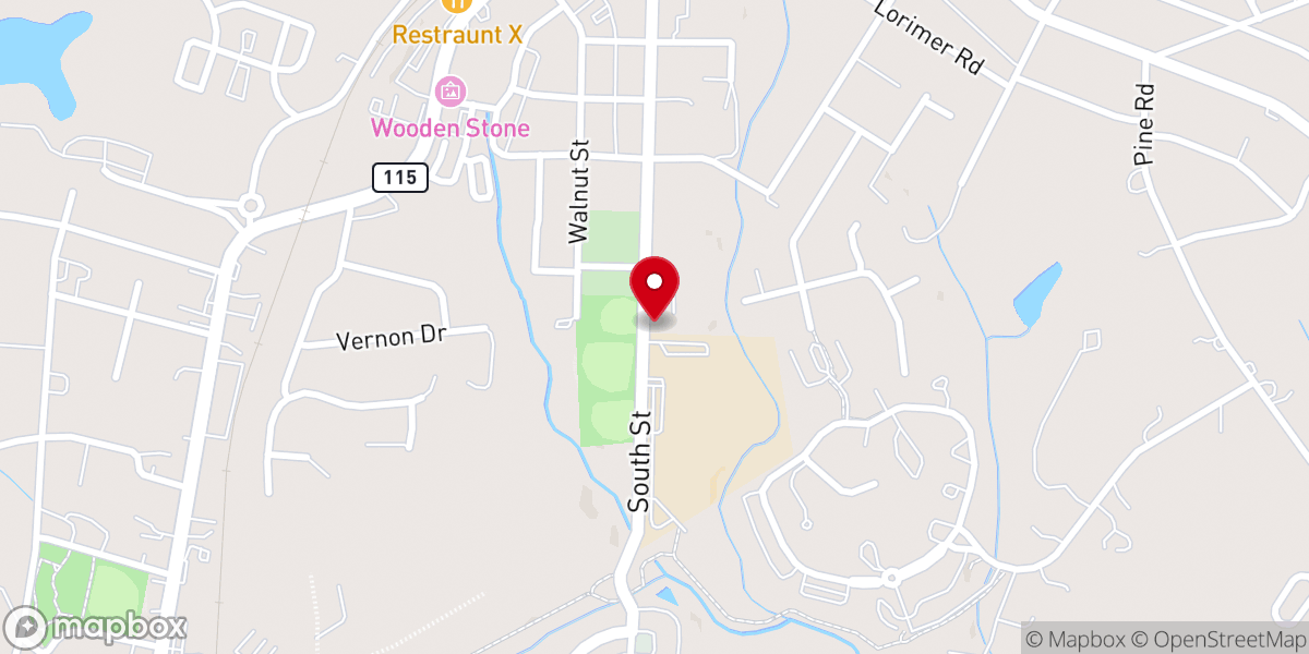 Map showing location of UU Fellowship of Lake Norman