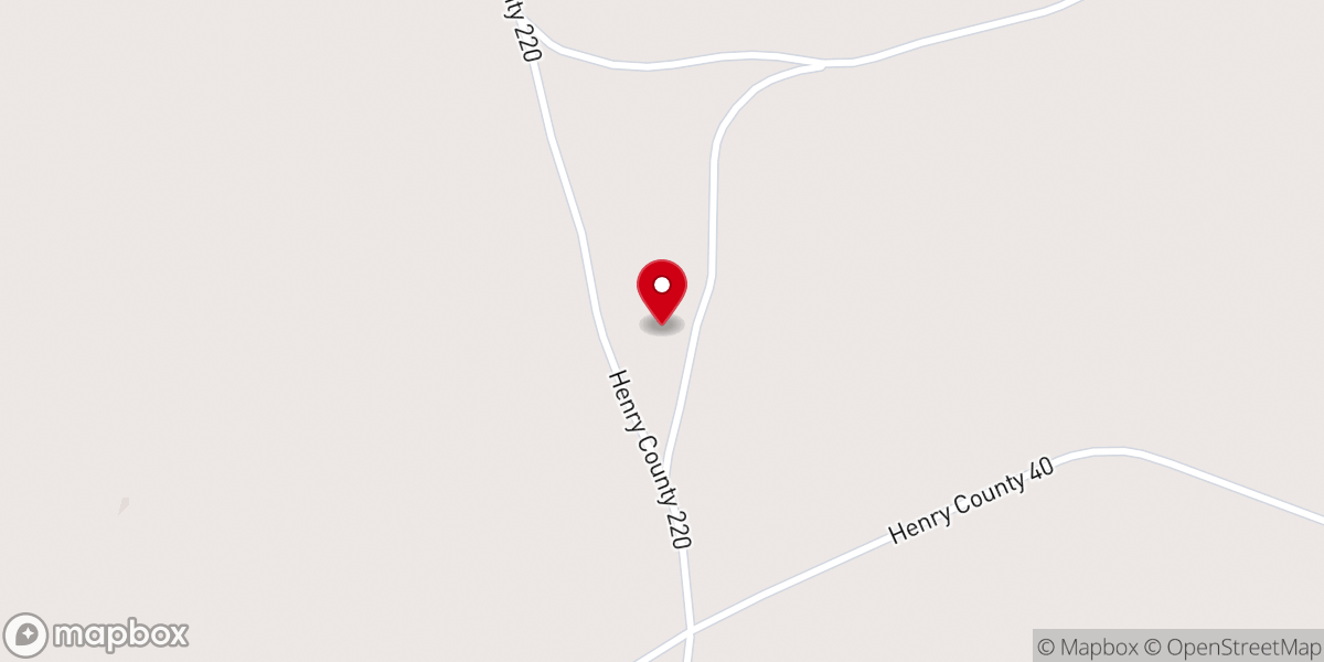 Map showing location of Green Valley Church