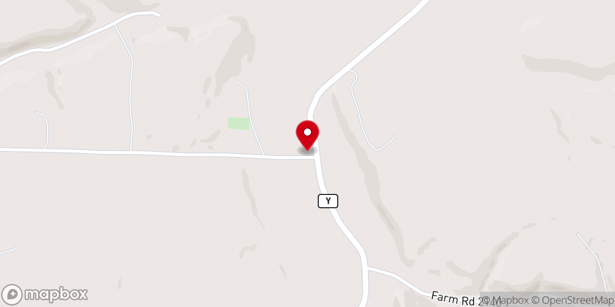 Map showing location of Merles Chapel
