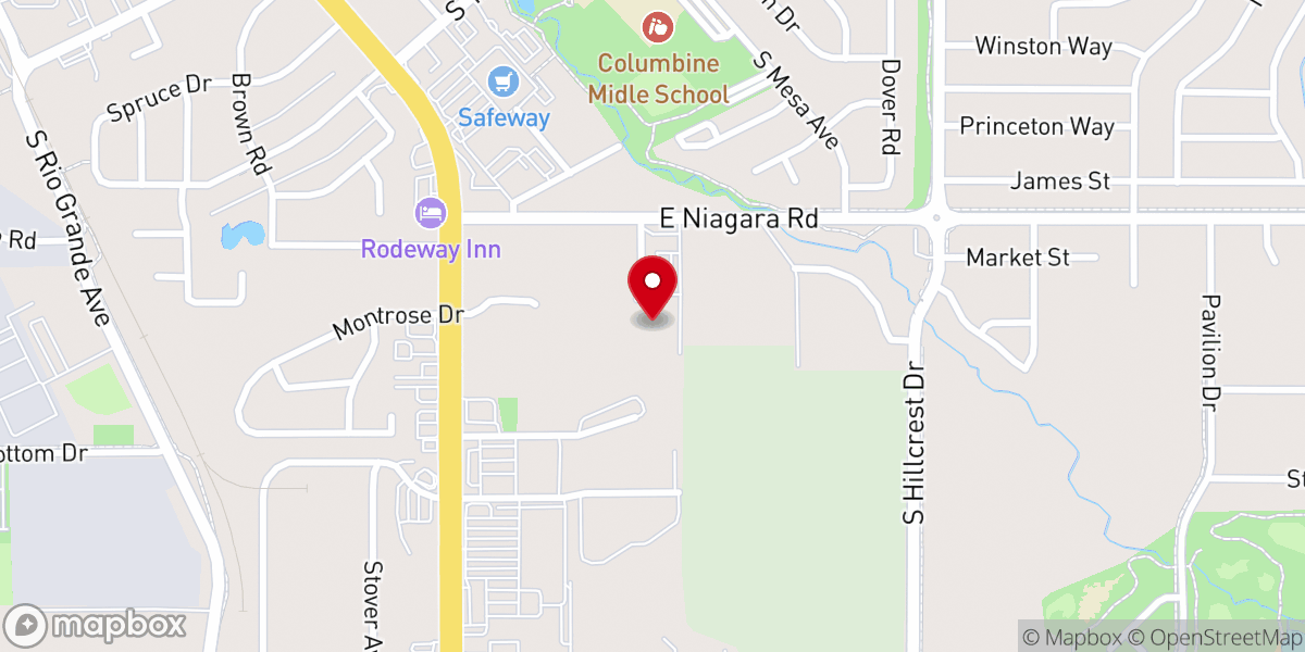 Map showing location of Saint Mary Catholic Church