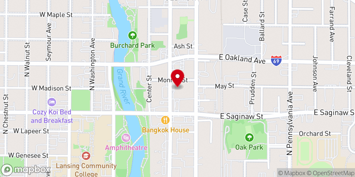 Map showing location of Teaching & Sharing Centers