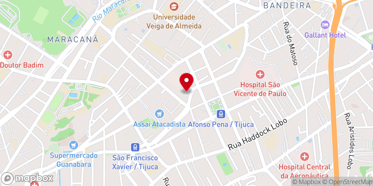 Map showing location of Capela Nossa Senhora da Conceição do Brasil