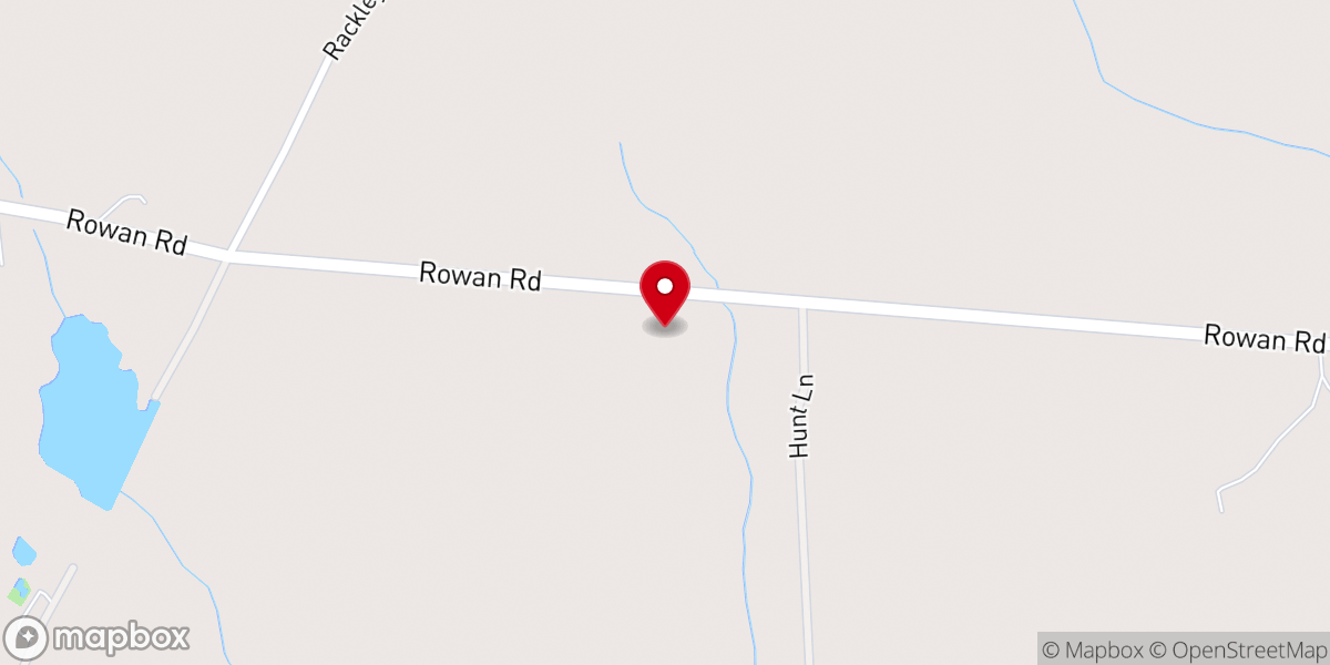 Map showing location of North Carolina Prayer Tower Deliverance Ministries