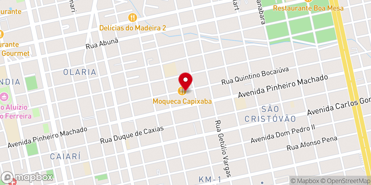 Map showing location of Igreja pentecostal unida do Brasil (central)