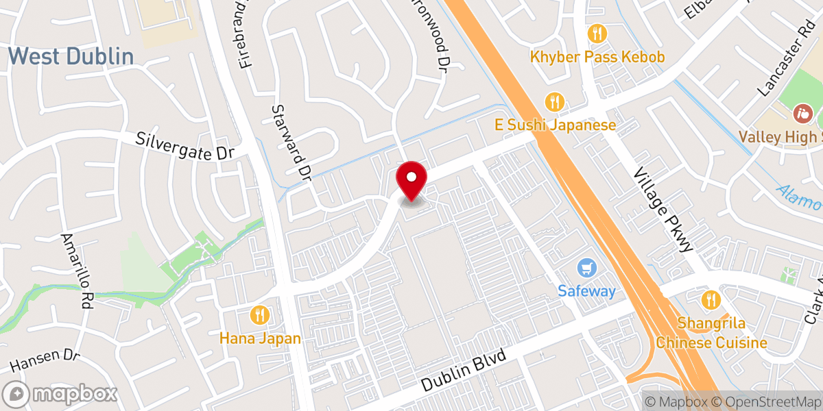 Map showing location of Reverence Church