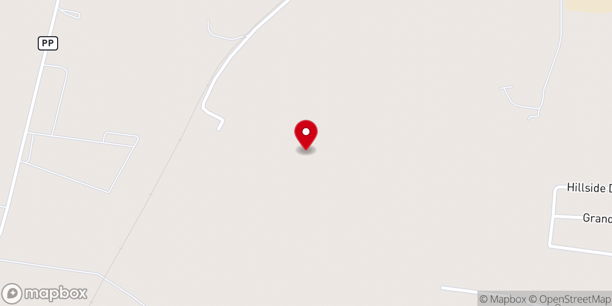 Map showing location of Old Bethel Church