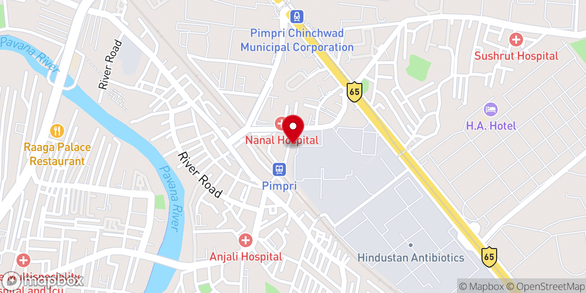 Map showing location of Our Lady Consoler of the Afflicted Church