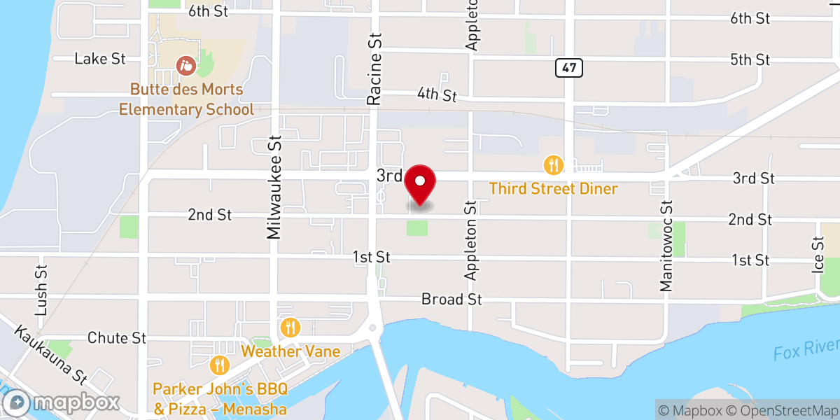 Map showing location of SPIRITUS Ministries