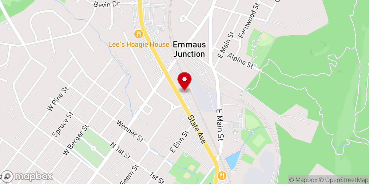 Map showing location of Push The Rock