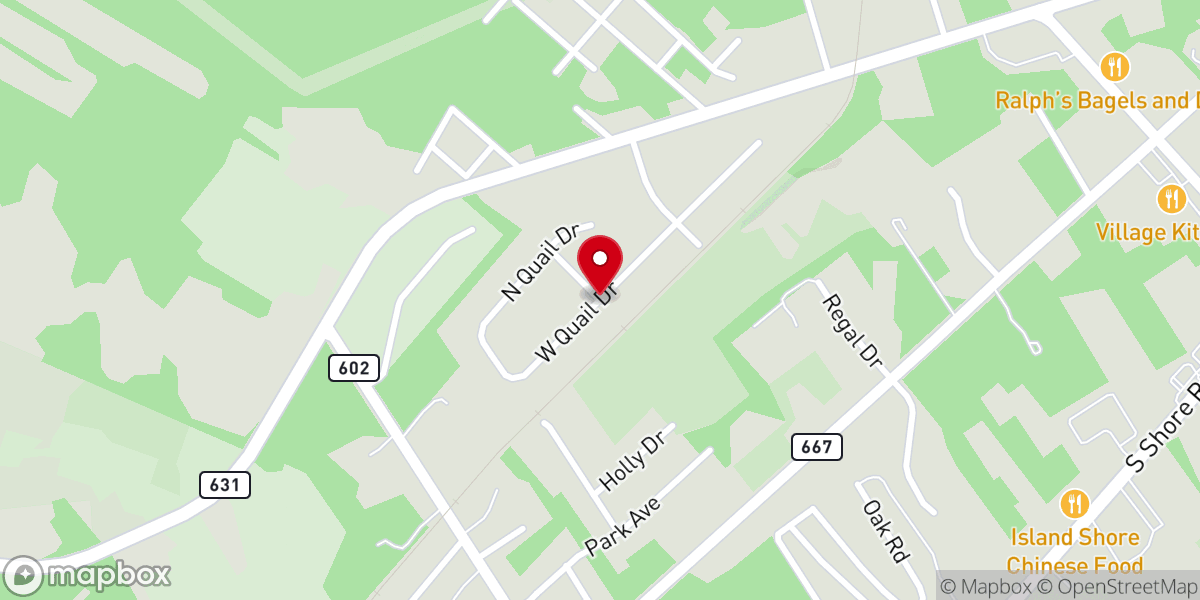 Map showing location of Harbor Christian Fellowship Inc