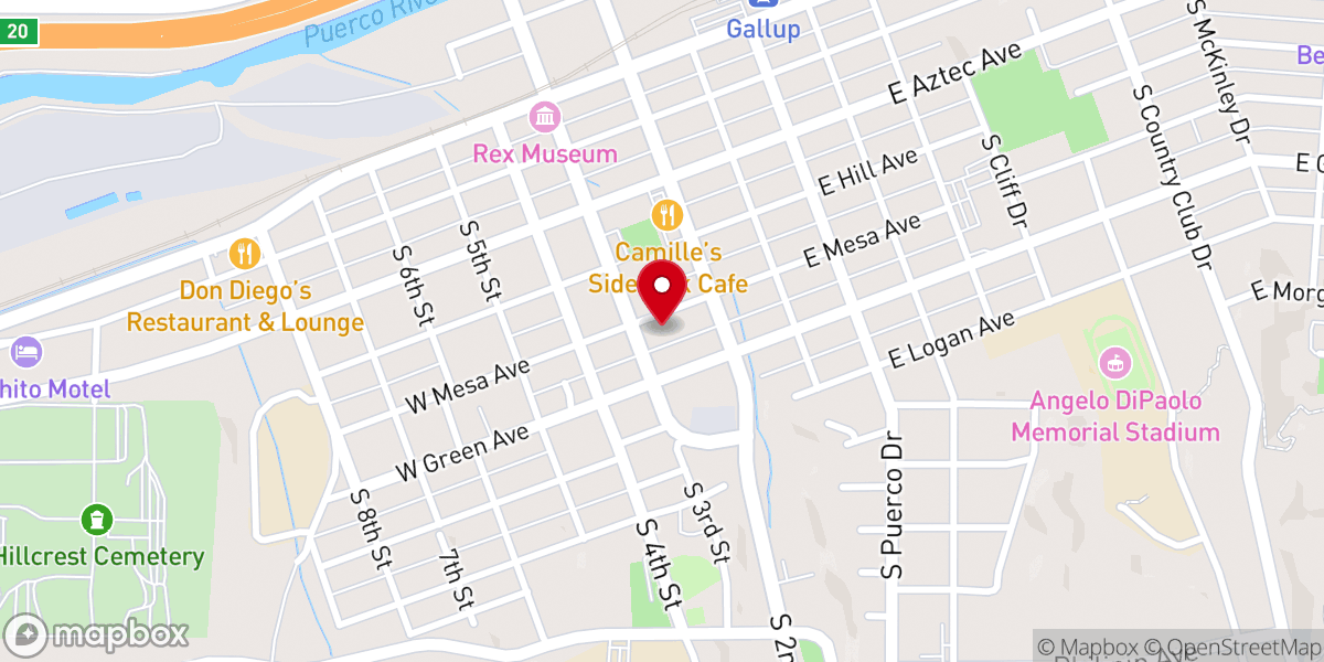 Map showing location of Answer Gods Call Inc