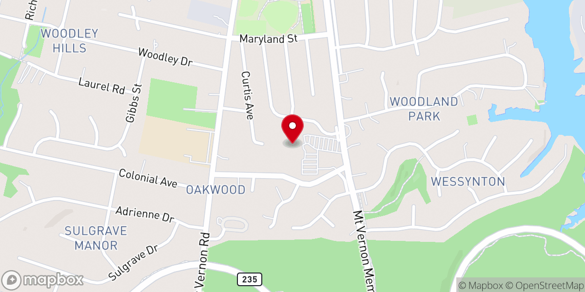 Map showing location of Good Shepherd Roman Catholic Church