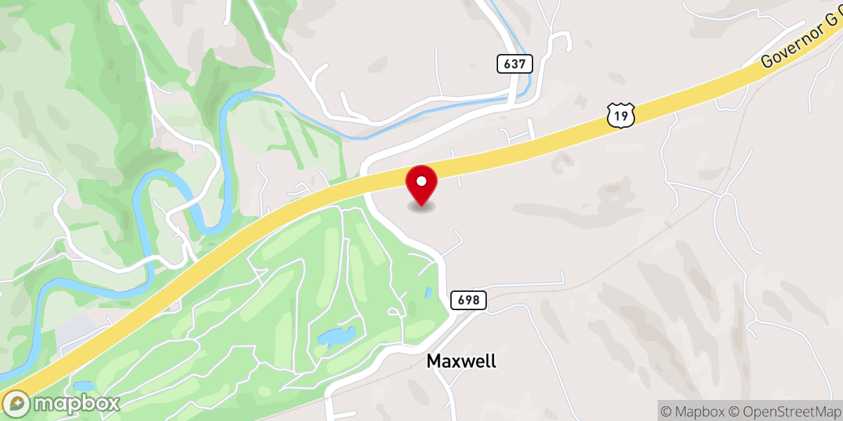 Map showing location of City On A Hill