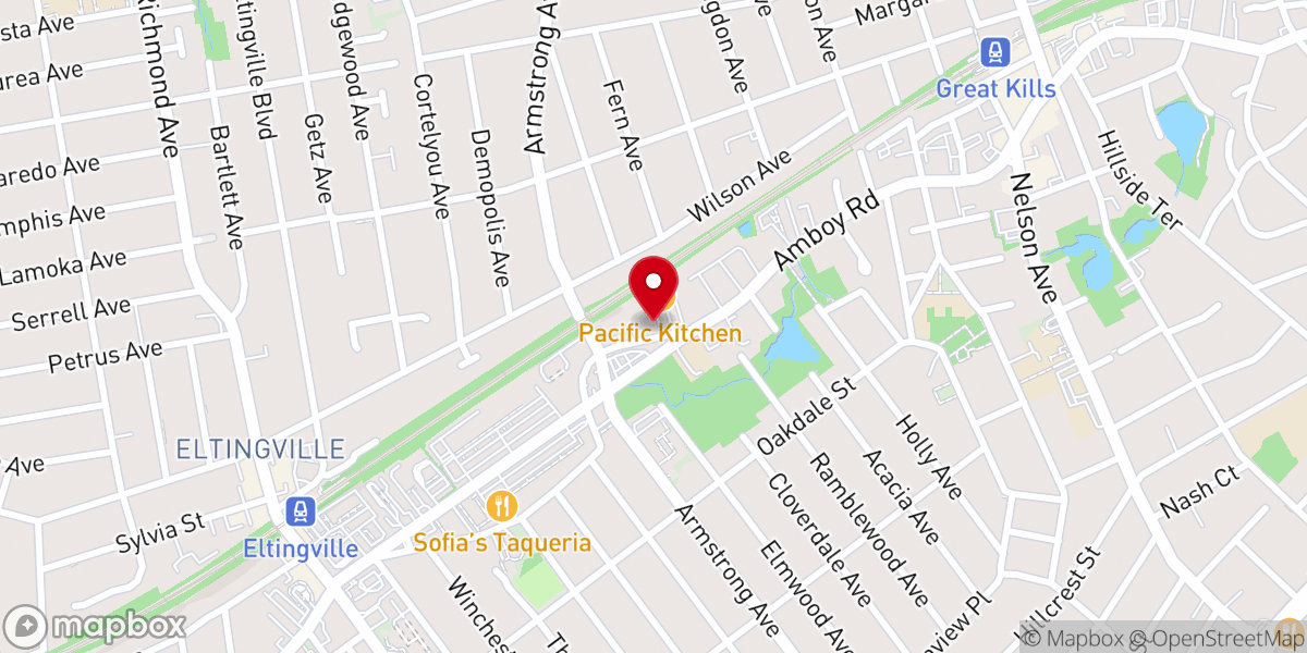 Map showing location of Patrizia's of Brooklyn