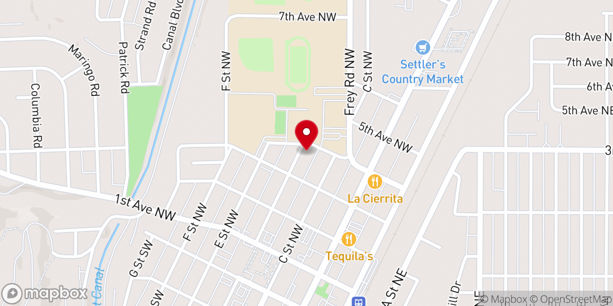 Map showing location of Dna Academy