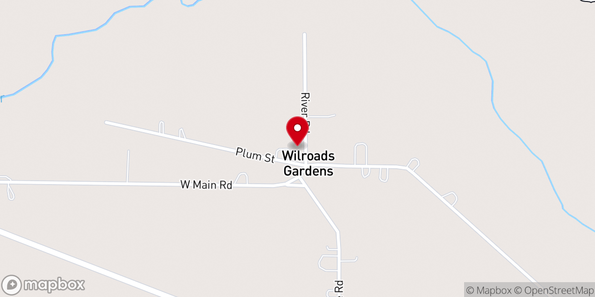 Map showing location of Golden Plains Mennonite Church