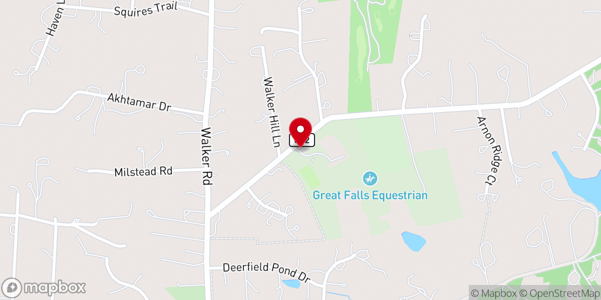 Map showing location of Stoneridge Farm