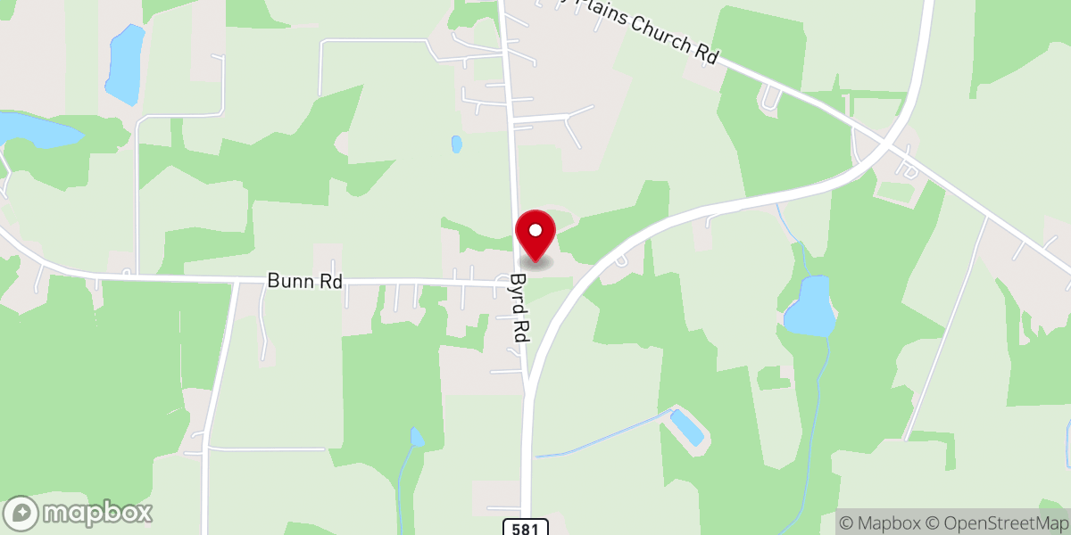 Map showing location of The New Vester Missionary Baptist