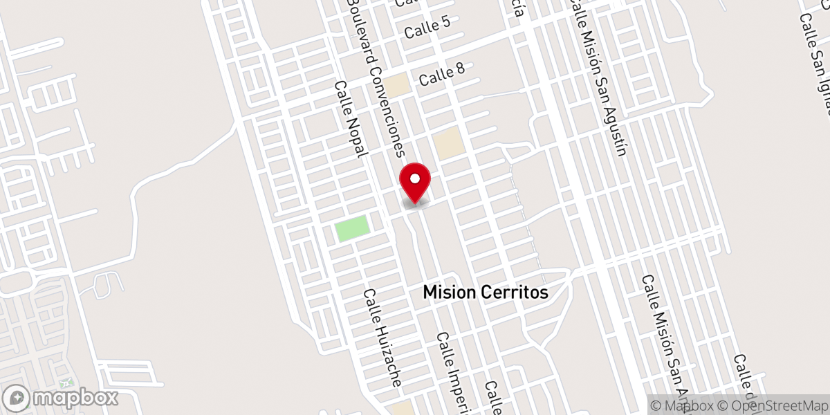 Map showing location of IGLESIA BAUTISTA NUEVO AMANECER