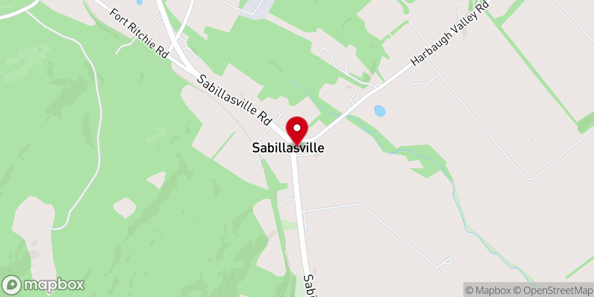 Map showing location of Saint John Reformed Church